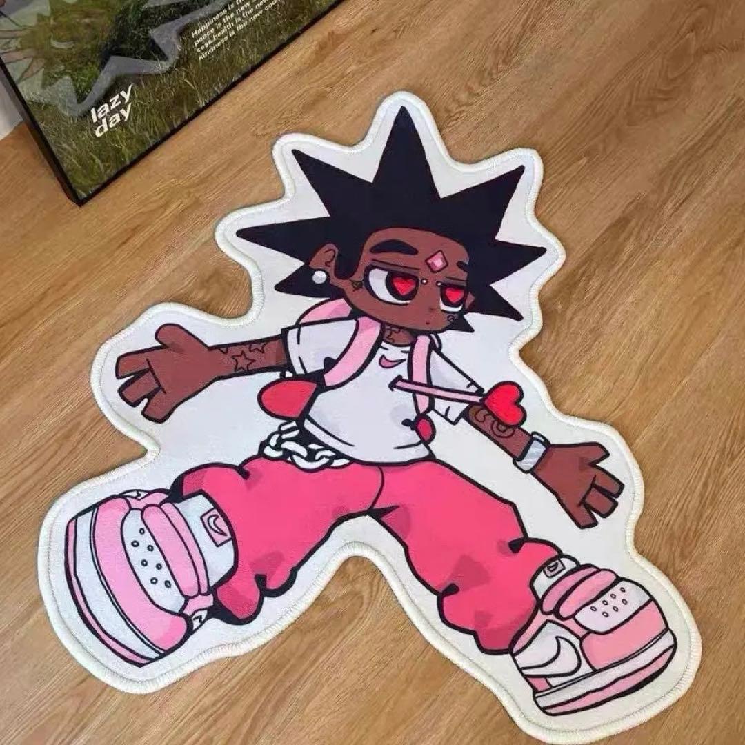 Lil uzi vertキャラクターデザインラグ リル・ウージーマットy2k