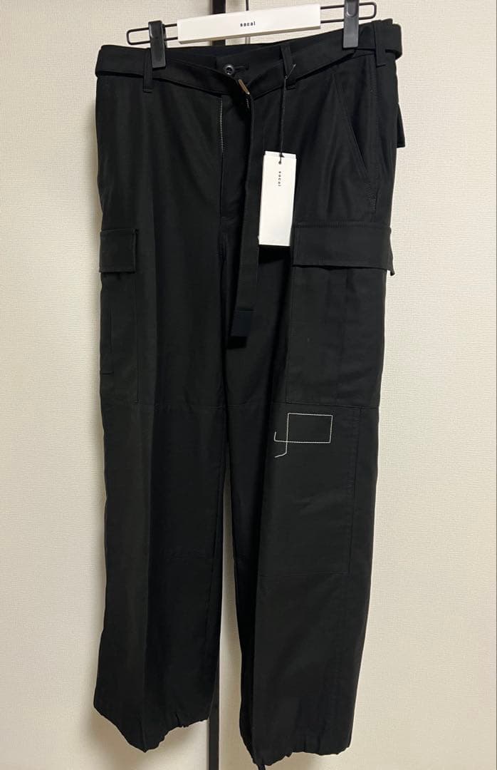 ぽ*ー様 WTAPS×sacai Cotton Back Satin Pants