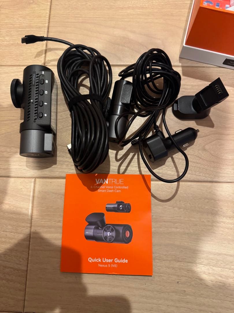 VANTRUE NEXUS 5 ドライブレコーダー　マイクロSD256G付き