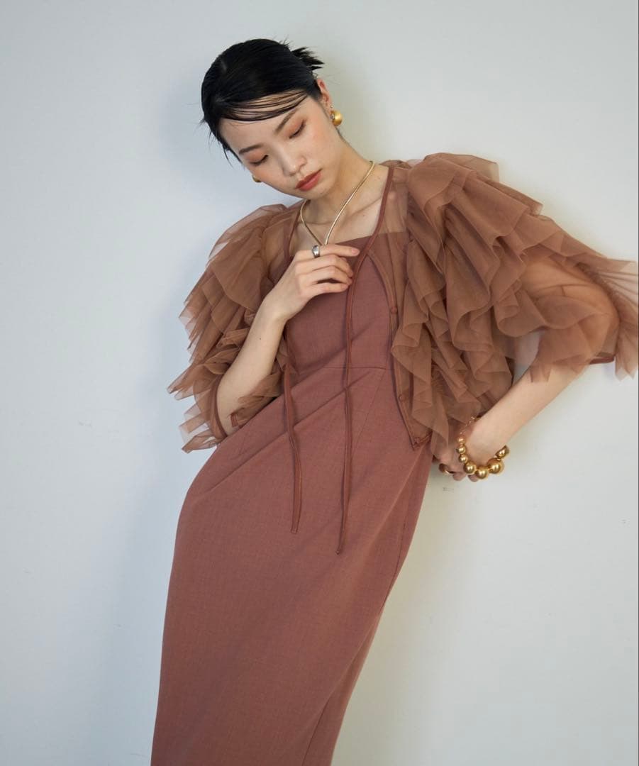 trish チュールボレロ＆ワンピース