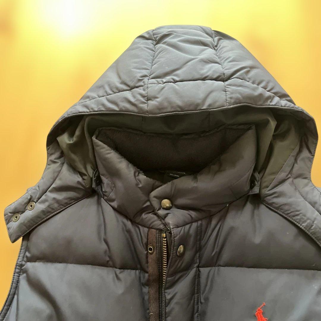 【最終値下げ】ポロ　バイ　ラルフ・ローレン ネイビー ダウンベスト