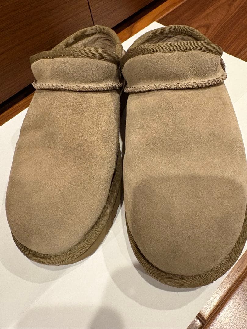 FRAMeWORK × UGG クラシックスリッパ　 アグ　ベージュ　 24cm