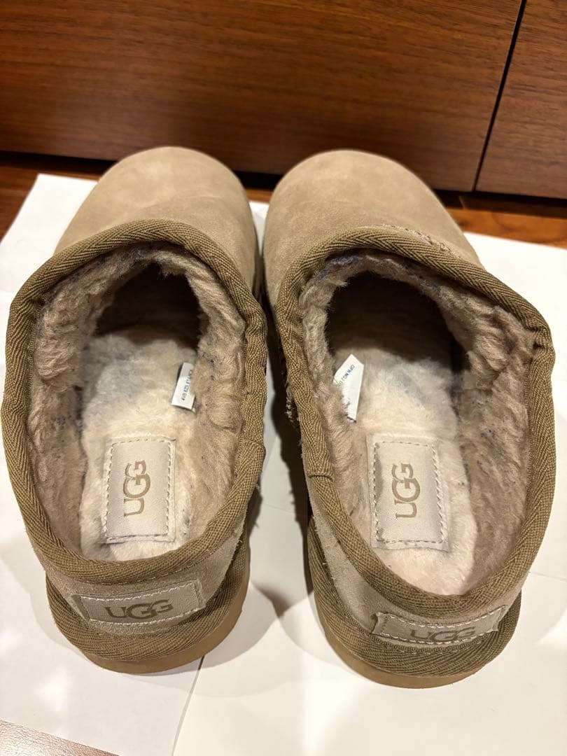 FRAMeWORK × UGG クラシックスリッパ　 アグ　ベージュ　 24cm
