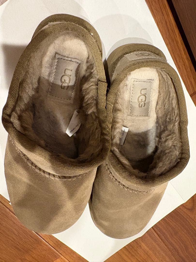 FRAMeWORK × UGG クラシックスリッパ　 アグ　ベージュ　 24cm