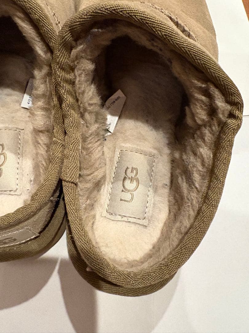 FRAMeWORK × UGG クラシックスリッパ　 アグ　ベージュ　 24cm