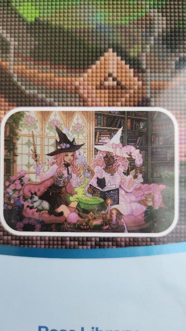 DAC ダイヤモンドアートキット 「Rose Library 」