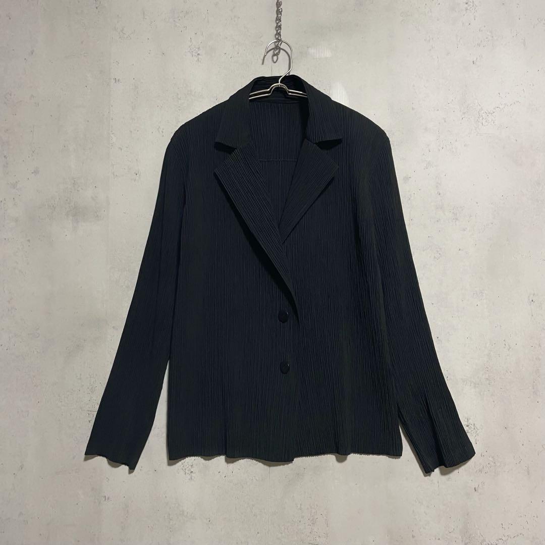 ISSEY MIYAKE FETE プリーツ加工 テーラードジャケット