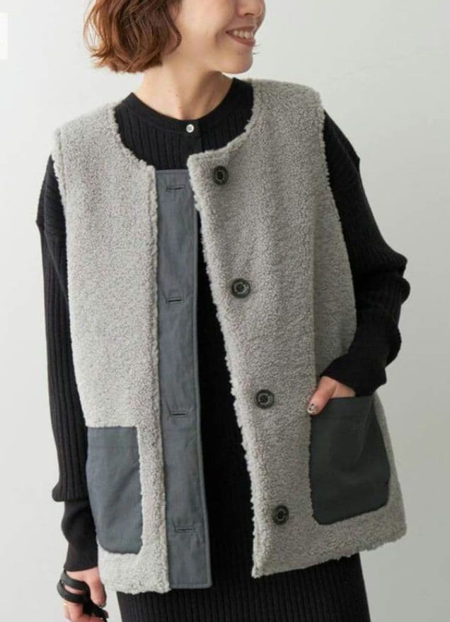 さんぱつや　Barbour/バブアー別注　kintra liner　グレー