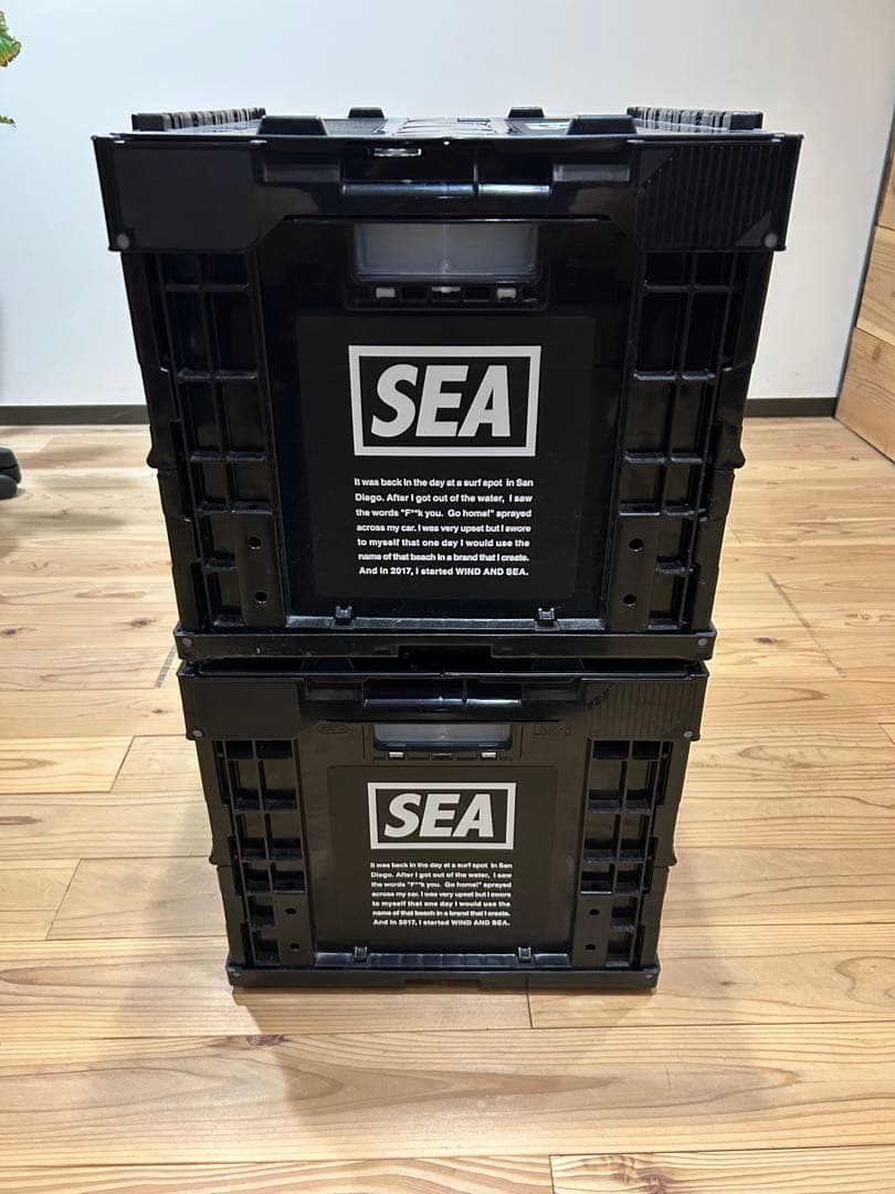 八咫烏　SEA WINDANDSEA ウィンダンシー　コンテナ　2個セット