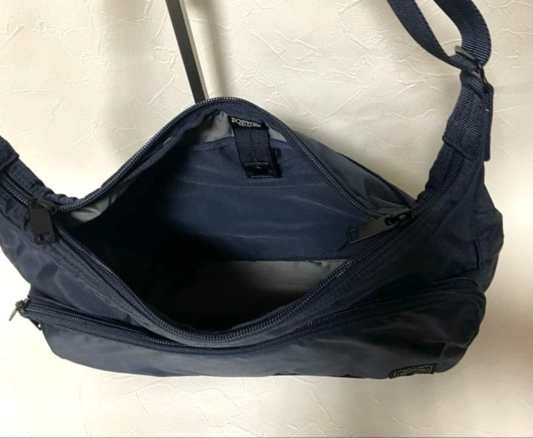 ✨希少完売品✨ポーター【PORTER】フラッシュ　ショルダーバッグ　ネイビー