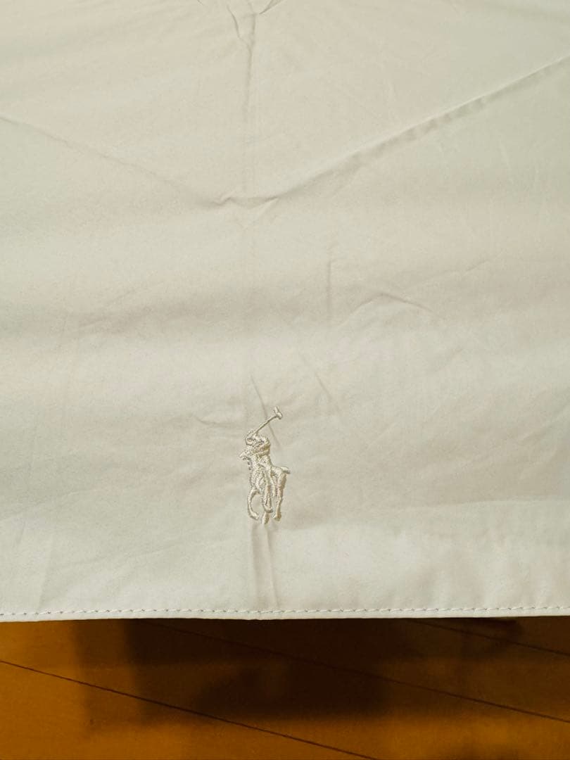 新品★ポロラルフローレン楽折★晴雨兼用★ 遮光 遮熱 UV ★ポロホース★グレー