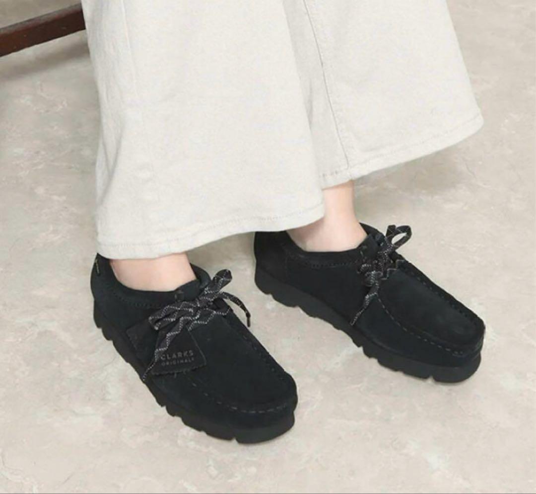 Clarks クラークス Wallabee GTX ゴアテックスUK4.0