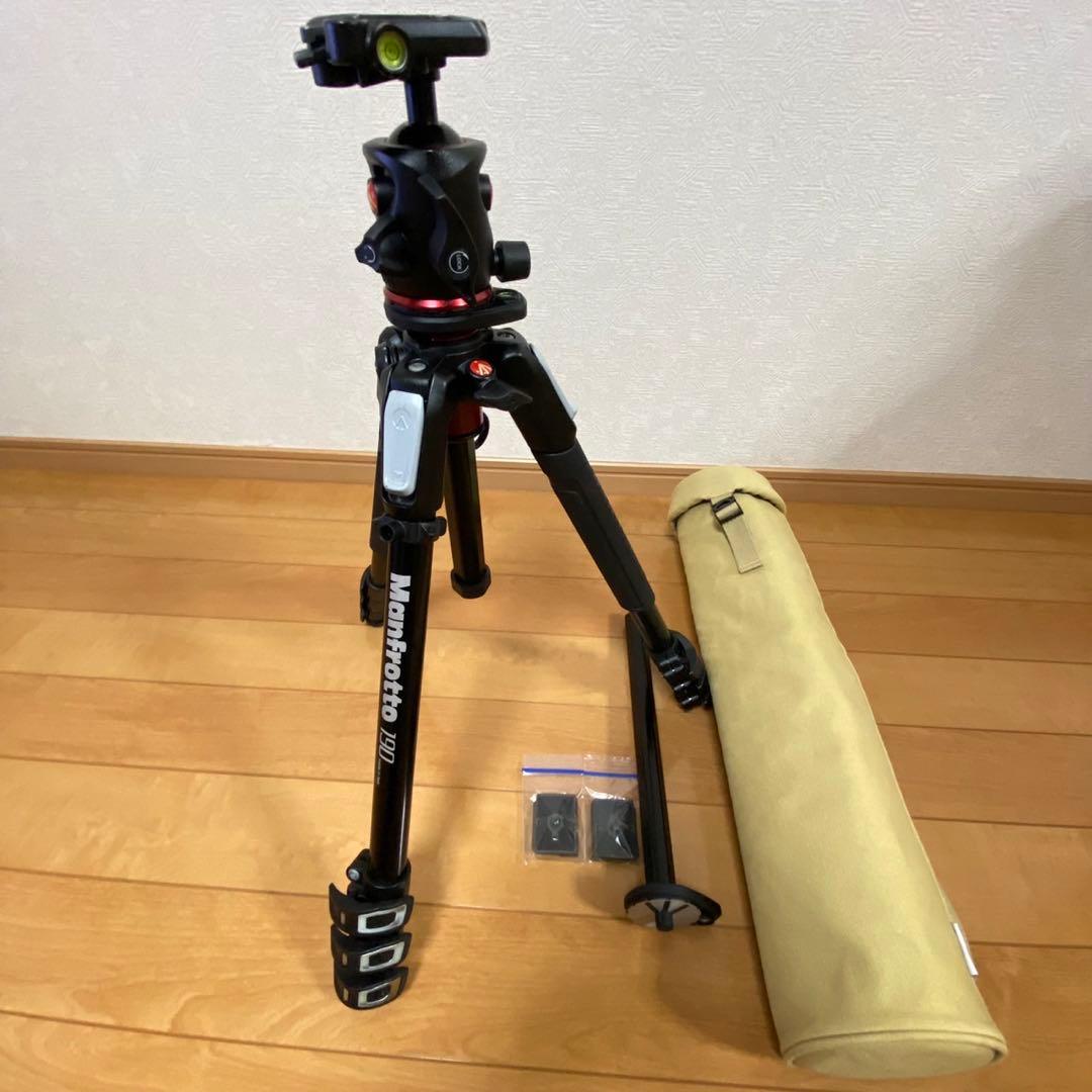 Manfrotto 190 4段ショートポール仕様XPROボール雲台