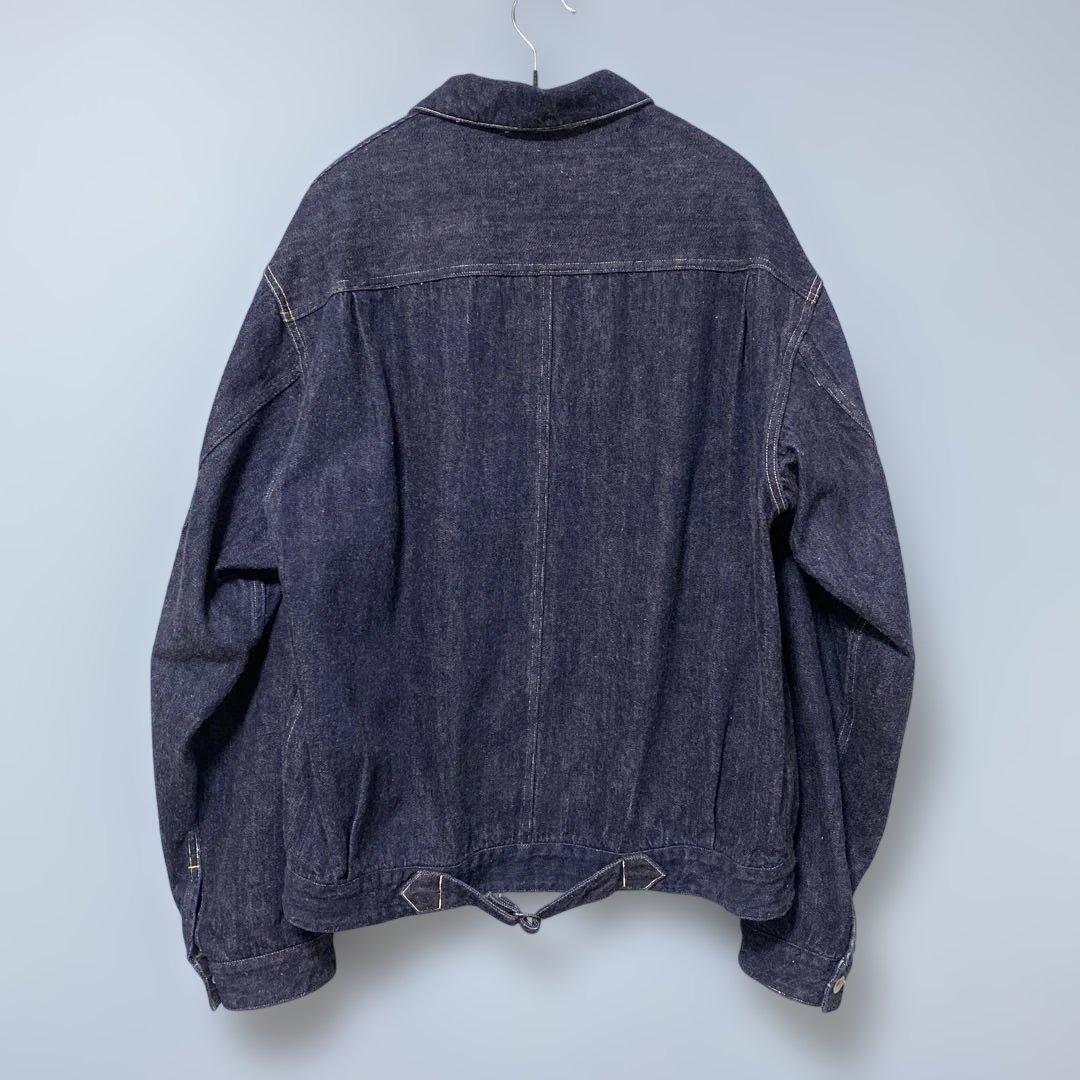 [極美品]23SS COMOLI デニムジャケット サイズ3 ネイビー コモリ