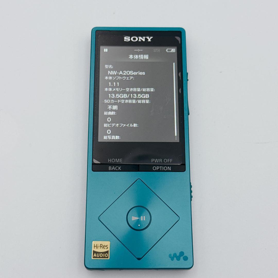 【未使用級】SONY WALKMAN NW-A25 ハイレゾ Bluetooth