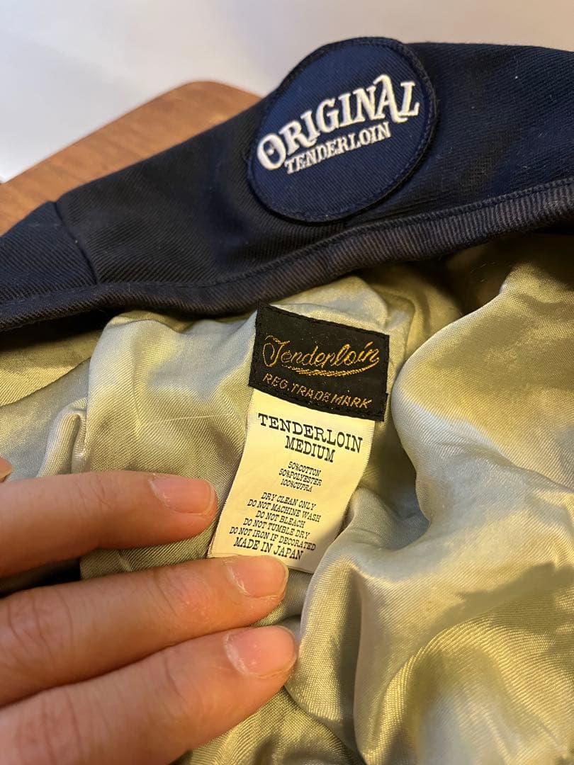 TENDERLOIN テンダーロイン　ベレー帽　ワッペン