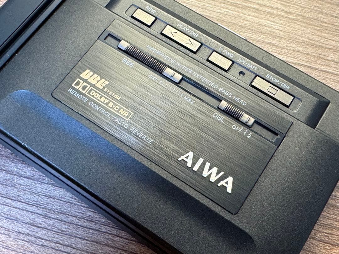 整備済｜新品同様 AIWA アイワ HS-PX50 カセットプレーヤー 貴重
