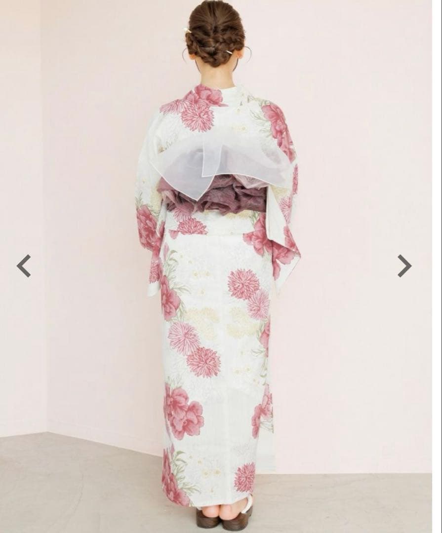 浴衣 Dita 大正ロマン牡丹寄せ