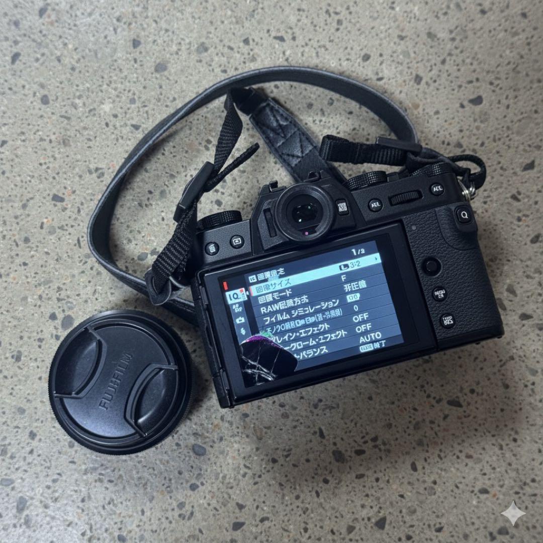 FUJIFILM XT30 ズームレンズ 単焦点レンズ2本セット　箱あり