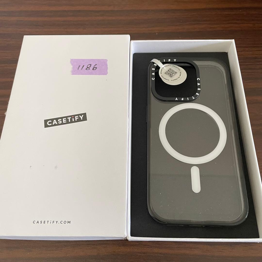CASETiFY MagSafe iPhone 15Pro ケース ブラック