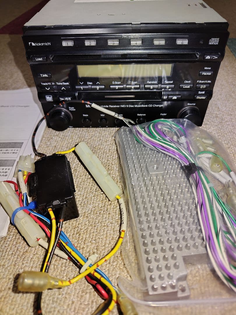 Ｎakamichi ナカミチ MD‐95Z CD/MD　6連奏CDチェンジャー