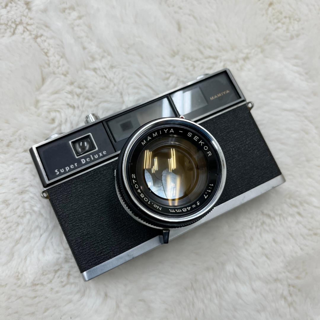 MAMIYA Super Deluxe 1:1.7f＝48mm マミヤ レンズ付