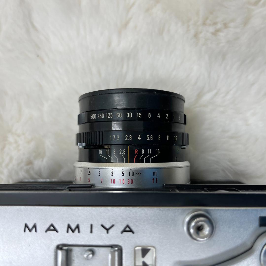 MAMIYA Super Deluxe 1:1.7f＝48mm マミヤ レンズ付