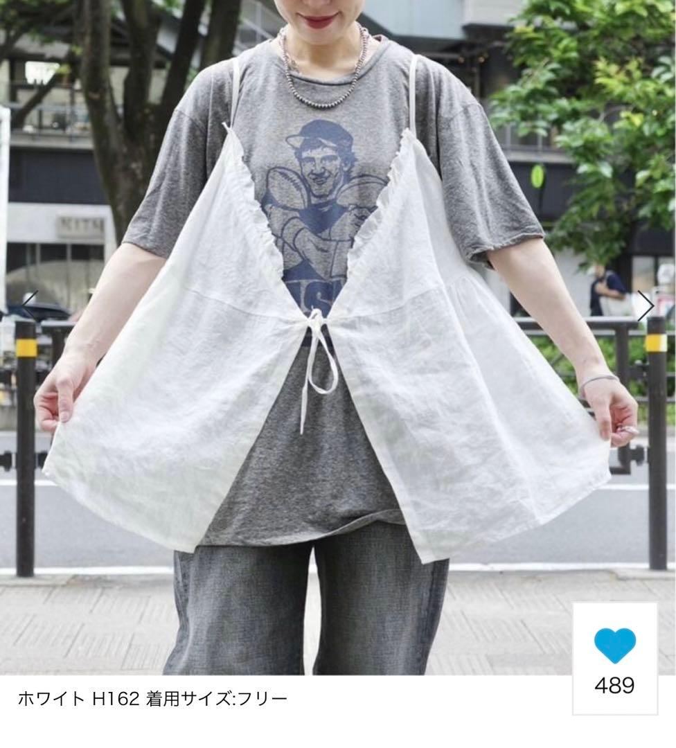 ジャーナルスタンダードluxe 60リネンキャミブラウス