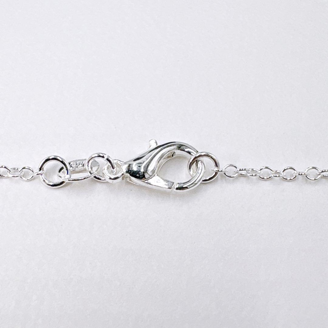 極美品 オールドティファニー 旧ロゴ コンビ チェーン社外品 シルバー k18