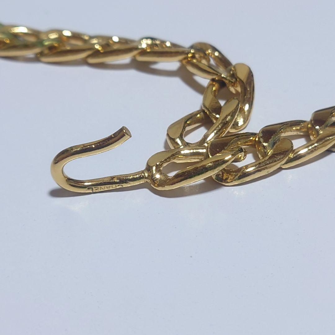 美品 シャネル ネックレス CAMBON メダル  チェーンベルト ロング