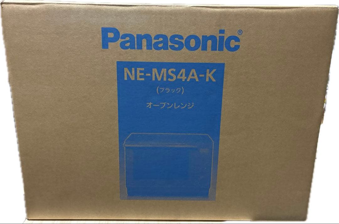 保証付　パナソニック　NE-MS4A-K　オーブンレンジ　ブラック