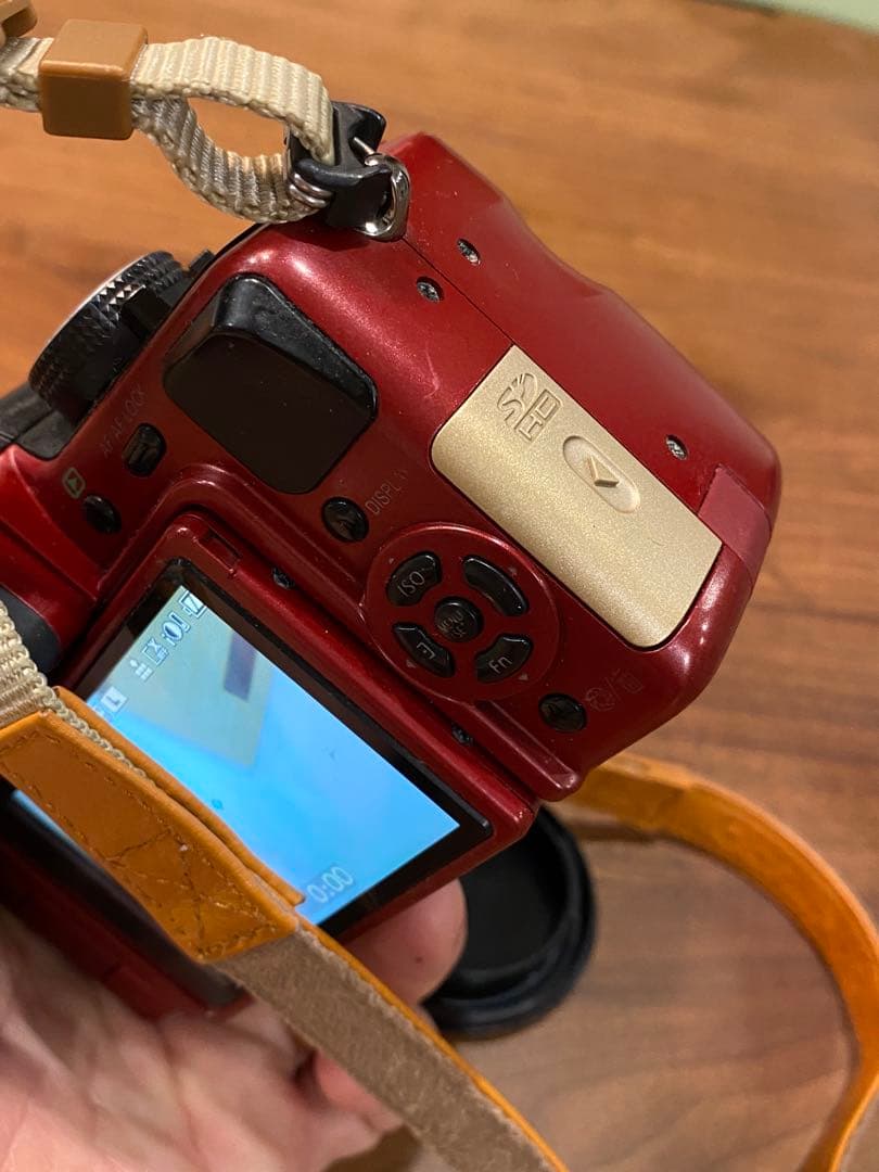 パナソニック　LUMIX G1 赤 ミラーレス　ミノルタ　50㍉緑のロッコール