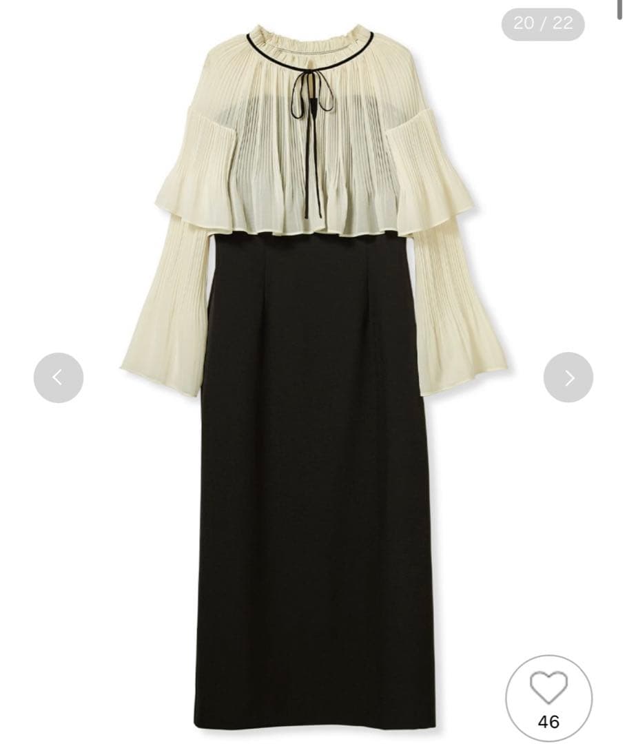 CELFORD ブラウスケープ付きドレス　新品未使用