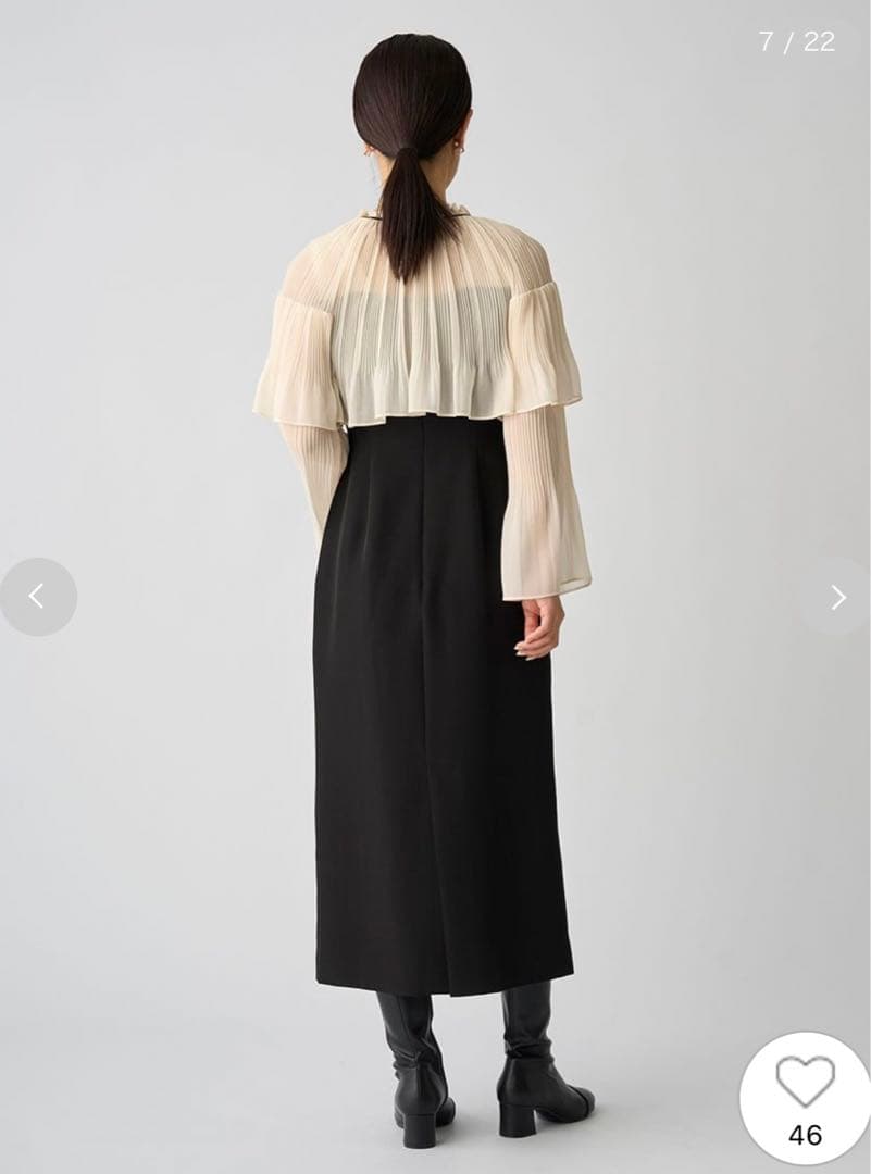 CELFORD ブラウスケープ付きドレス　新品未使用