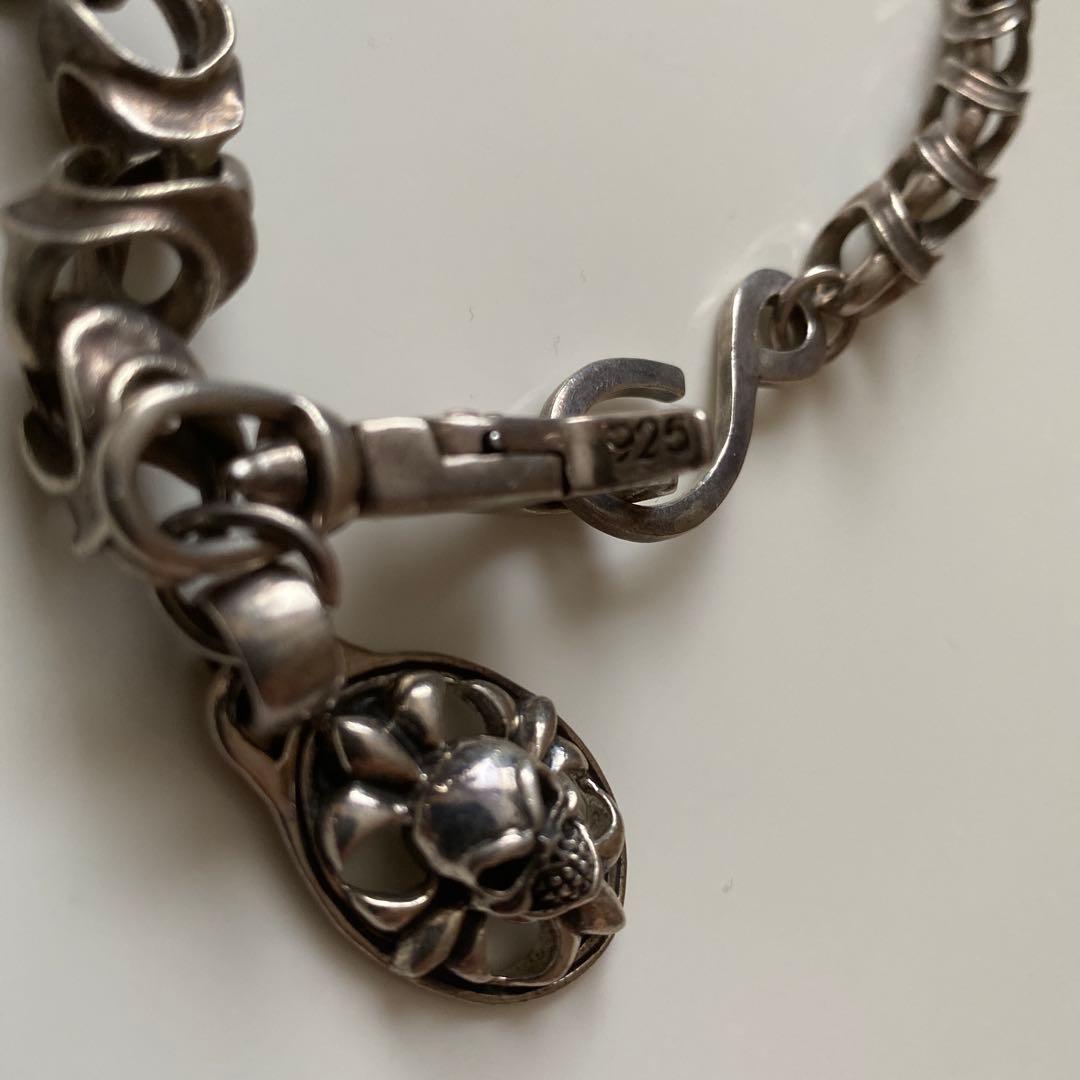 期間限定値下げ　ウォレットチェーン　シルバー925 ペンダントトップセット