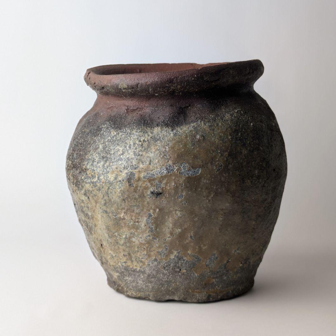 m*o様 常滑焼 灰釉 自然釉 壺 不識壺 お歯黒壺 花生 古常滑 六古窯 骨董