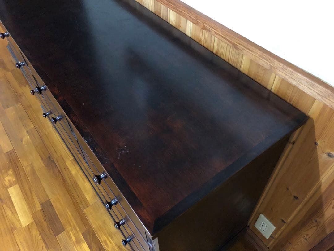 整理だんす、北海道ふらの民芸家具、高級品、美品