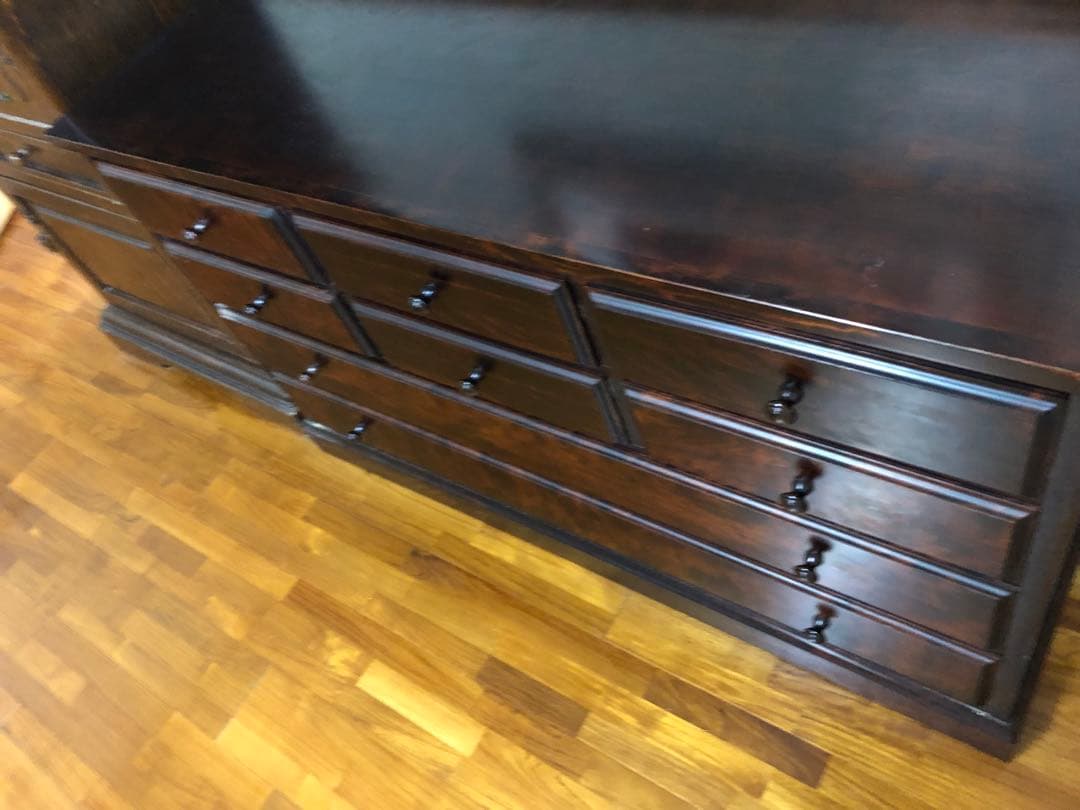 整理だんす、北海道ふらの民芸家具、高級品、美品