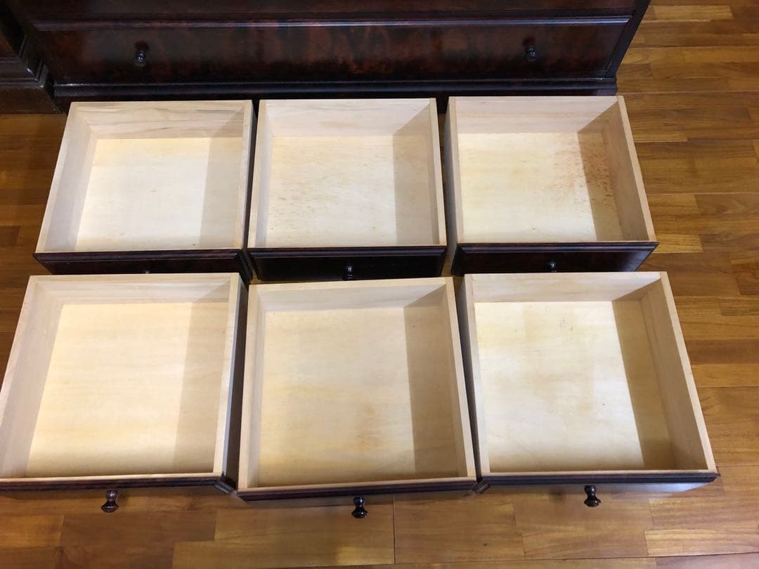 整理だんす、北海道ふらの民芸家具、高級品、美品