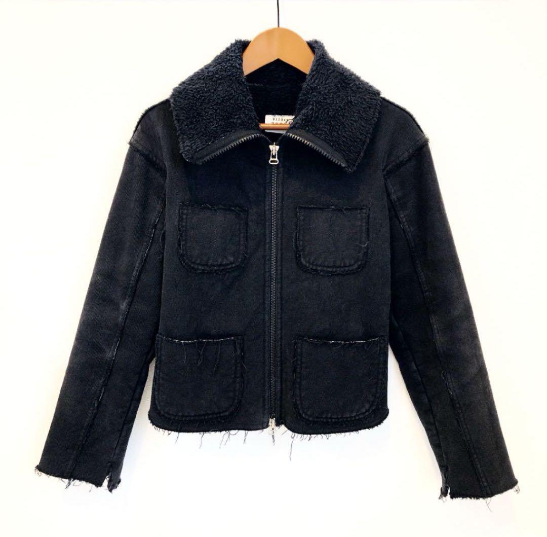 マルタン マルジェラ 06aw 裏ボア フルジップ デニムジャケット ここのえ期