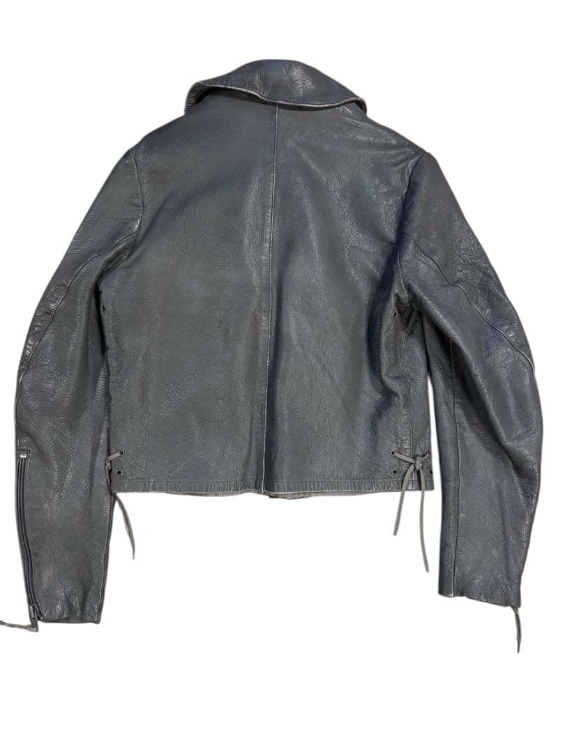 ドイツ軍　サブマリン レザージャケット ショート丈 ヴィンテージ 古着 牛革