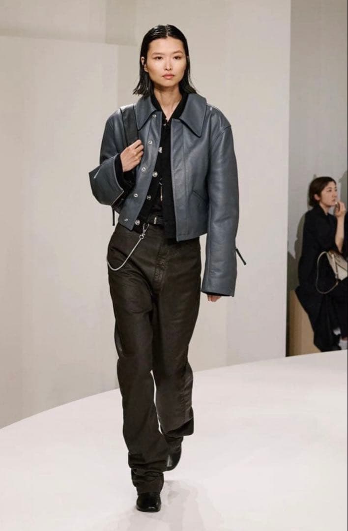 ドイツ軍　サブマリン レザージャケット ショート丈 ヴィンテージ 古着 牛革