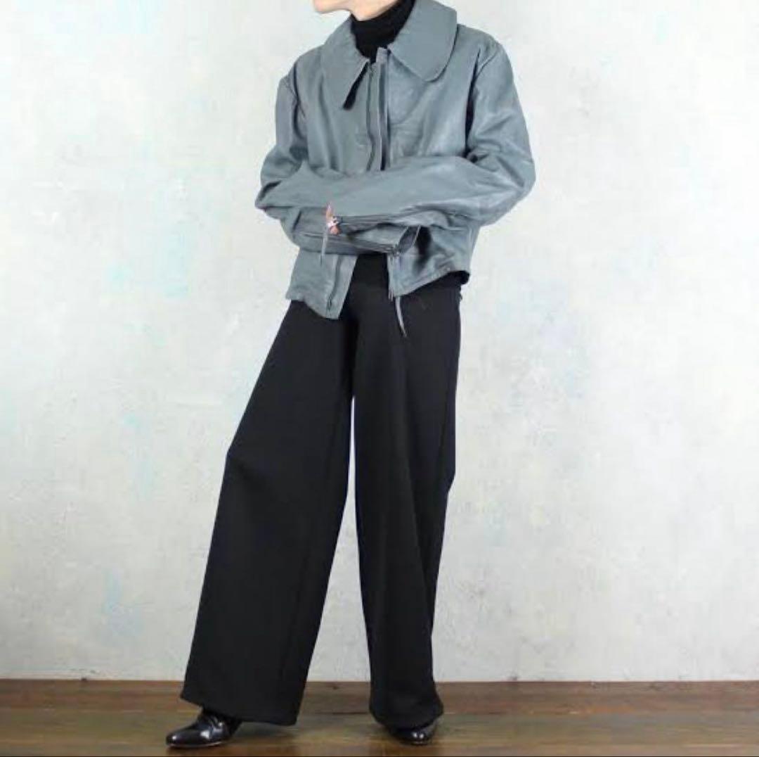 ドイツ軍　サブマリン レザージャケット ショート丈 ヴィンテージ 古着 牛革