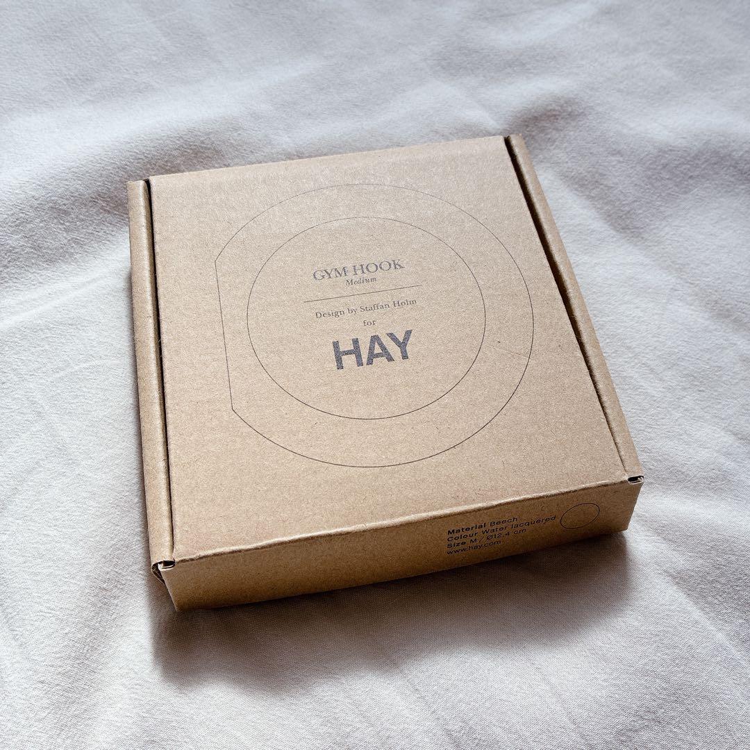 【a.r.z】HAY ヘイ GYM HOOK ナチュラル Mサイズ 廃盤