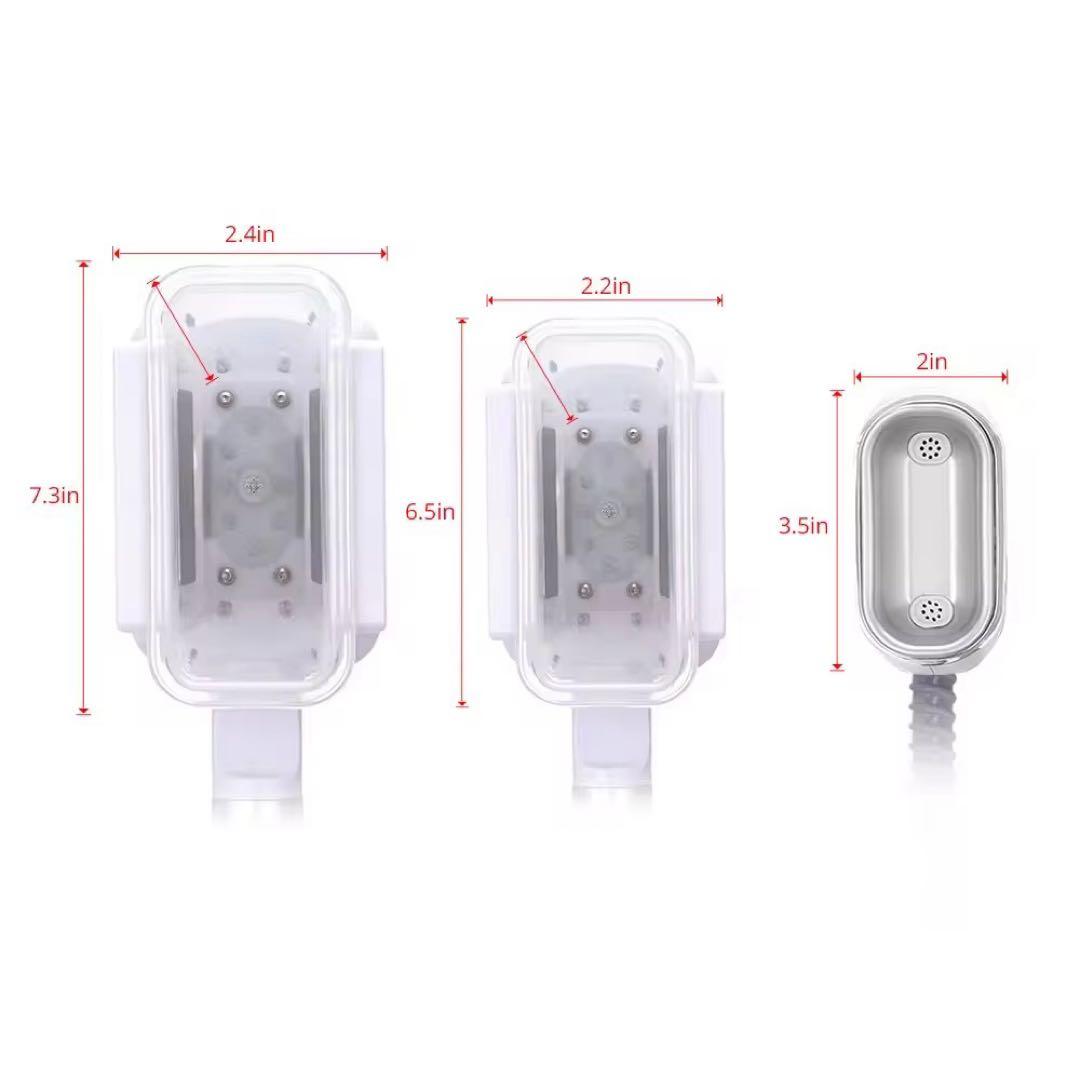 【新品】日本語説明書付き2ヘッド脂肪冷却マシン＋顎ハンドル　強力業務用コンパクト