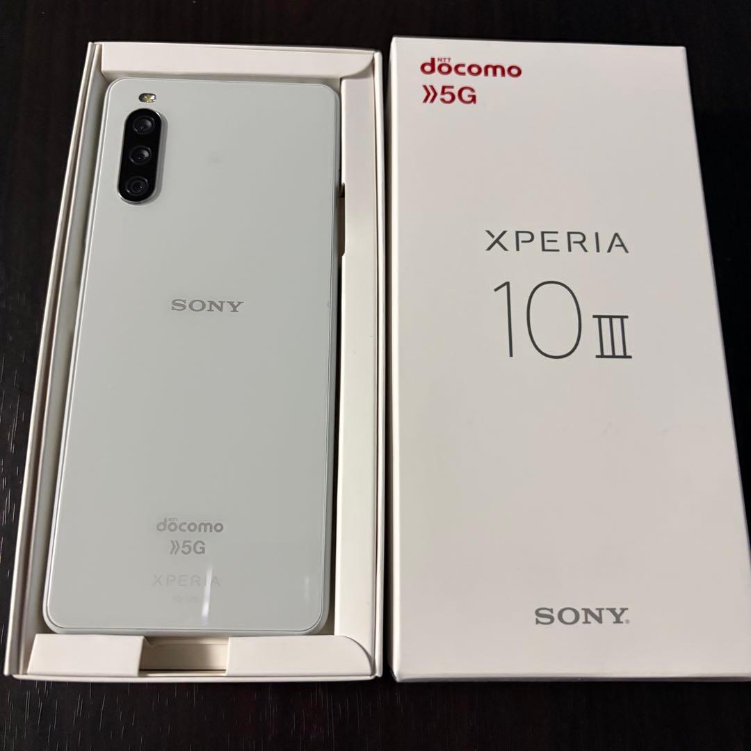 SONY Xperia 10 Ⅲ SO-52B 128GB 箱 充電器付き