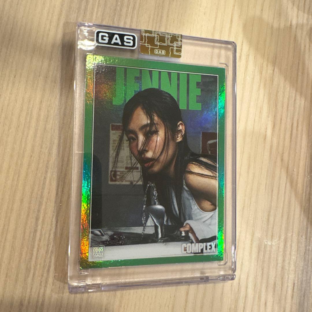 タレントカード JENNIE Comple GREEN Foil /75 Blackpink