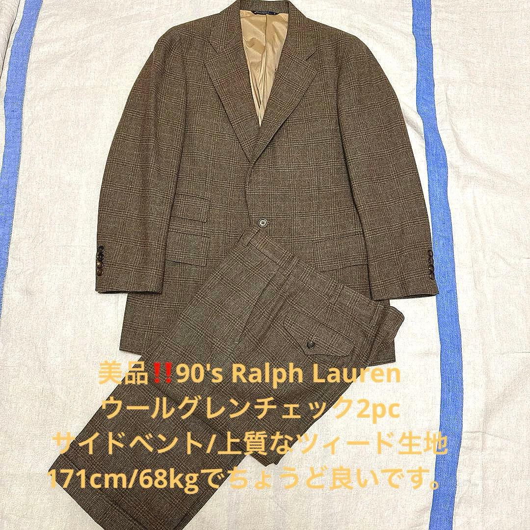 美品❗️入手困難❗️ラルフローレン/Ralph Laurenウールツィード/スーツ