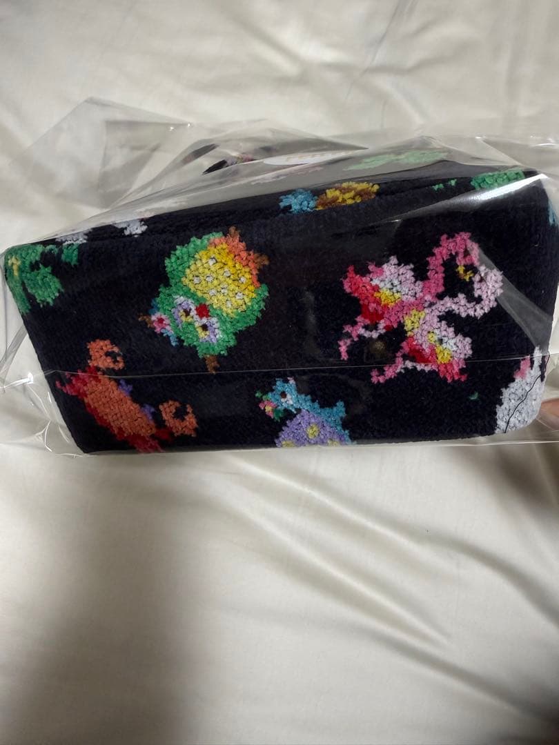 【定価での販売】フェイラー　ファンキーフォーチュン　ミニキューブバッグネイビー