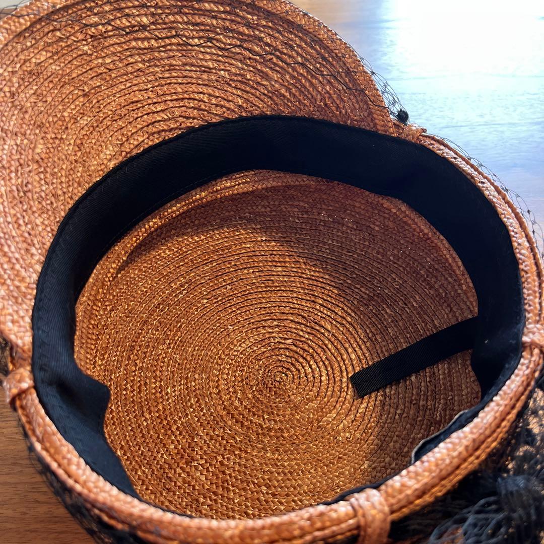 CA4LA カシラ キャスケット チュール 麦わら帽子　SUMMERSONG